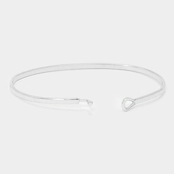 Proud Mamma Thin Brass Metal Hook Bracelet Gift - Picture 6 of 7